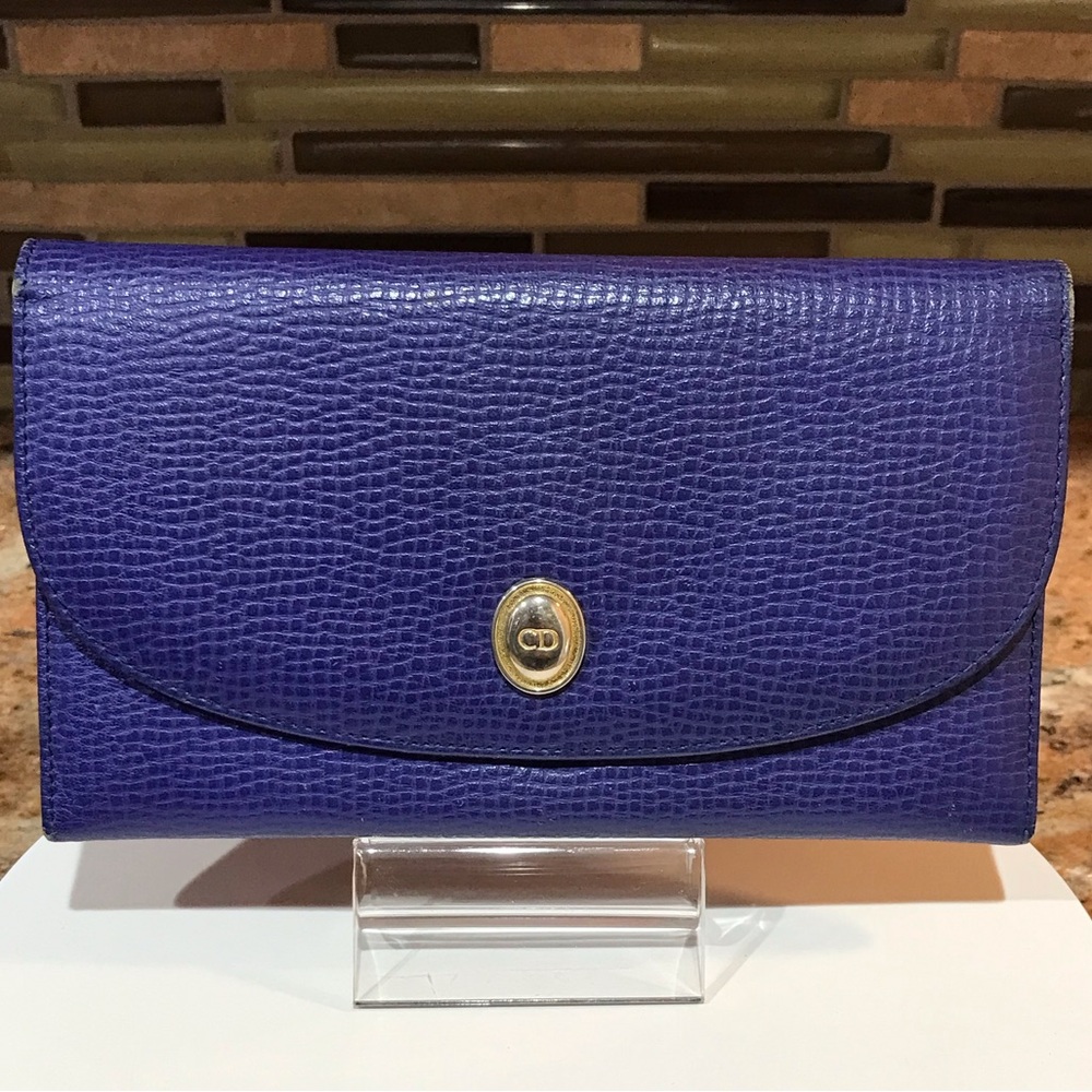 Christian Dior Signature Vintage Leather Wallet 😍🔥
